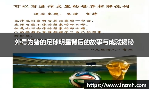 外号为猪的足球明星背后的故事与成就揭秘